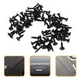 thumbnail image 2 of KAKOWELY 100 Pcs Car Retainer Clips Plastic Rivets Fasteners Push Retainer Kit Suitable For Automotive Body Trim Door Panel, Bumper And Fender,1.46X"X0.75"X0.75", 2 of 4
