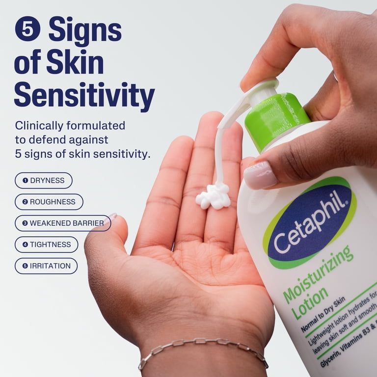 Cetaphil Moisturizing Lotion for Normal to Dry Skin, Hydrating