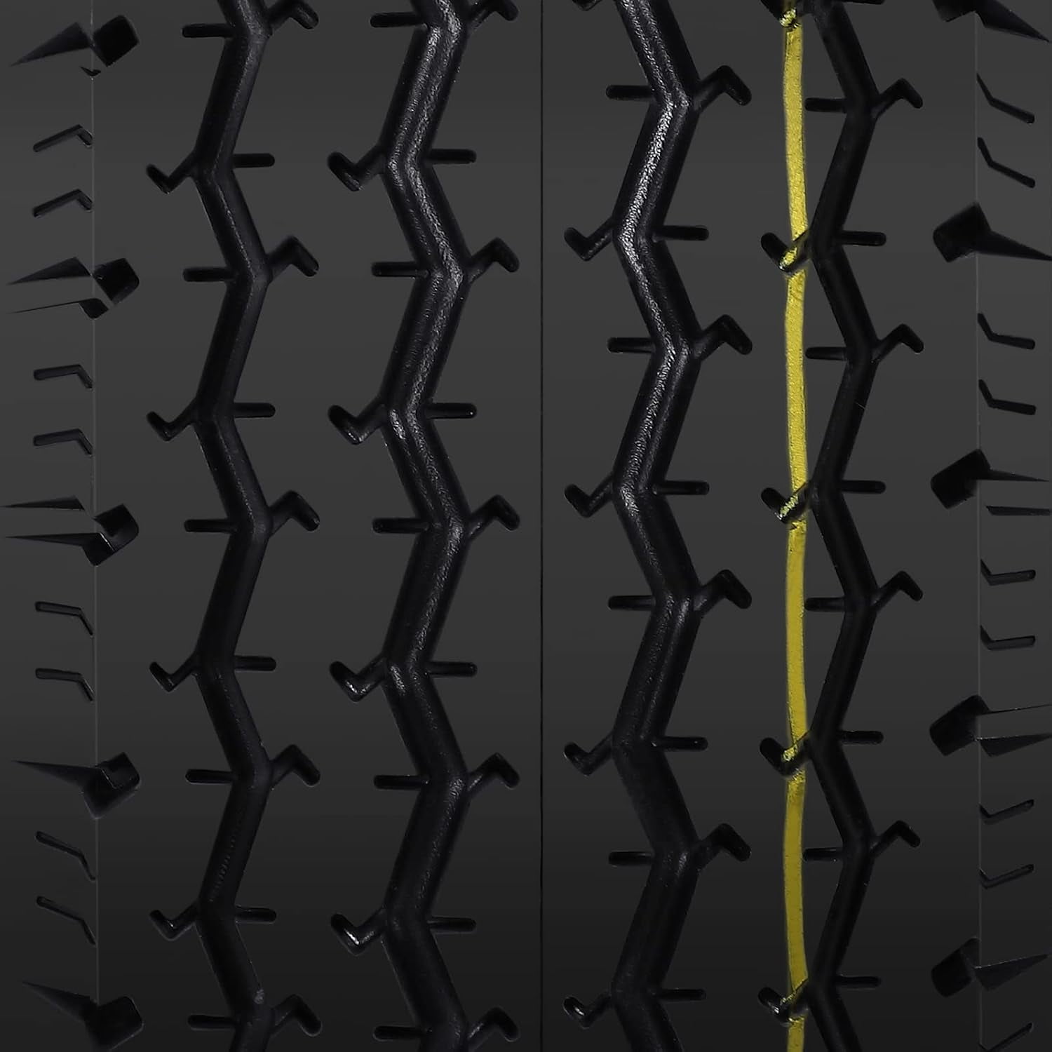 2 Pack 480-12 4.80x12 4.80-12 4.8-12 Trailer Tires with 12'' Rims, 5 Lug on 4.5'', Load Range C 6PR