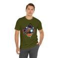 thumbnail image 6 of AnglerFish Zombie Unisex Jersey Short Sleeve Bella+Canvas Tee, 6 of 12