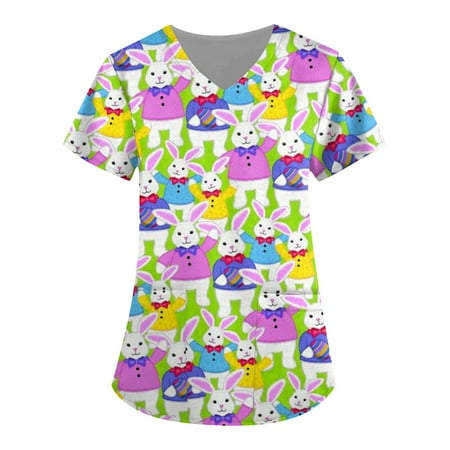 

CHMORA V-Neck Scrubs for Women Workwear Revolution Soft Stretch Easy Care