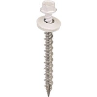 Acorn International 2 In. Washered Bright White Metal To Wood Screw (250 Ct.)
