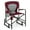 Red+Gray, variant on GVN Camping Seat Chair, Picnic Chair,Outdoor Rocker Camping Chair with Dual Springs and Padded Back-Red