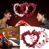 TANGNADE Love Shape Lips Shape Wreath Wall Wall Decoration For Valentine's Day