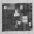 thumbnail image 1 of Ahgly Company Indoor Square Abstract Gray Contemporary Area Rugs, 8' Square, 1 of 1