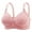 Pink, variant on Bridal Lingerie with Garter Straps Victorian Opera Bra - Embroidered Overbust Corset(Champagne/Black, Hook & Eye Closure,36-44)