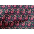 thumbnail image 4 of oneOone Cotton Poplin Fabric Leaves|Floral & Paisley Block Decor Fabric Printed BTY 42 Inch Wide, 4 of 4