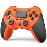 TERIOS Controller for PS-4, PS-4 Controller Wireless with Analog Sticks and Auto Fire Turbo Button, Built-In Speaker and Touch Pad Joystick (Blue)