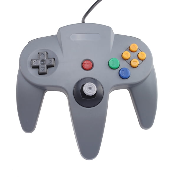 Agptek Game Controllers for Nintendo 64 N64 Gray