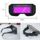 thumbnail image 4 of 2X Solar Auto Oscurecimiento Lcd Soldadura Casco Gafas Máscara Gafas Protector de Ojos Tapa de Soldador Gafas Máquina Máscara de Soldadura, 4 of 7