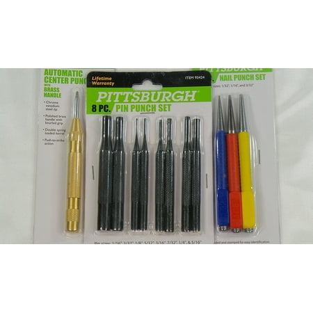 Spring Loaded Nail Set Compare Prices At Nextag 8 Piece Pin Punch Set 3 Nail Automatic