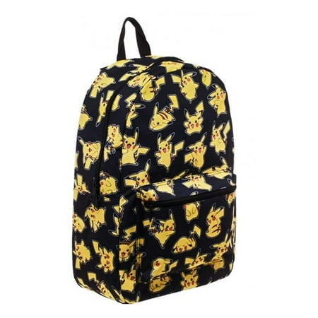 Pokemon Pikachu Sublimated Backpack Pikachu Sublimated Backpack