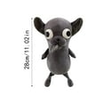 thumbnail image 2 of 11.02Inch Funny Big Eyed Chi-hahua Plush, Hilarious Chi-hahua Stuffed Animal Plush Pillow, Perfect Christmas Halloween Birthday Gifts, 2 of 3