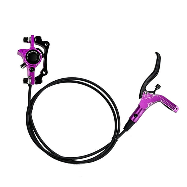 Wosthever Juego de frenos hidráulicos para bicicleta, accesorios para bicicletas, accesorio Universal profesional para bicicleta, Kit de frenos Ciclismo Violeta Freno trasero derecho