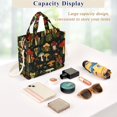 thumbnail image 5 of FORMRS Womens Corduroy Tote Bag Crossbody Shoulder Purse Handbag with Detachable Strap, Various Mushrooms Pattern, 5 of 7