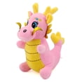 thumbnail image 2 of Jiaroswwei Year of 2024 Cartoon Dragon Plush Doll Toy Chinese Dragon Zodiac Mascot Doll Keychain Stuffed Animal Doll Pendant Festival Decoration New Year Gift, 2 of 7