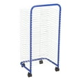 Sprogs Art Drying Rack (17 1/2" W x 14 1/2" D x 38" H) Blue/White