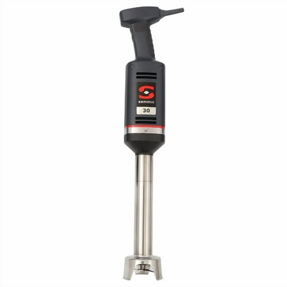 Sammic XM-31V Immersion Stick Blender, Handheld Commercial Food Blender, 30-Liter Capacity, Variable Speed, 12" Stainless Steel Arm, 3.6" Bell, Wall Mount Included, 120V