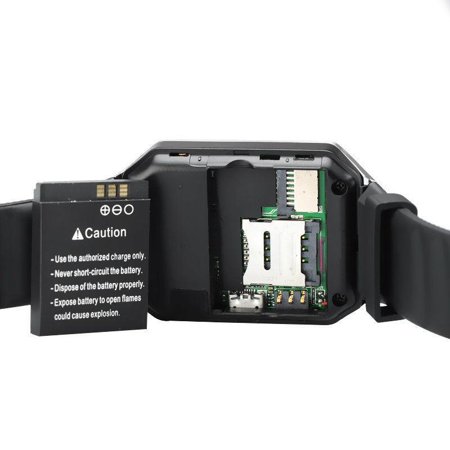 Bluetooth Smart Watch DZ09 Multifunction Sport GSM SIM Card For Android Phone - White | Walmart