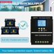 thumbnail image 5 of Controlador de carga solar para paneles solares, visualización dinámica de datos con algoritmo avanzado, seguimiento MPPT, pantalla LCD multifuncional, protecciones de voltaje, 5 of 5