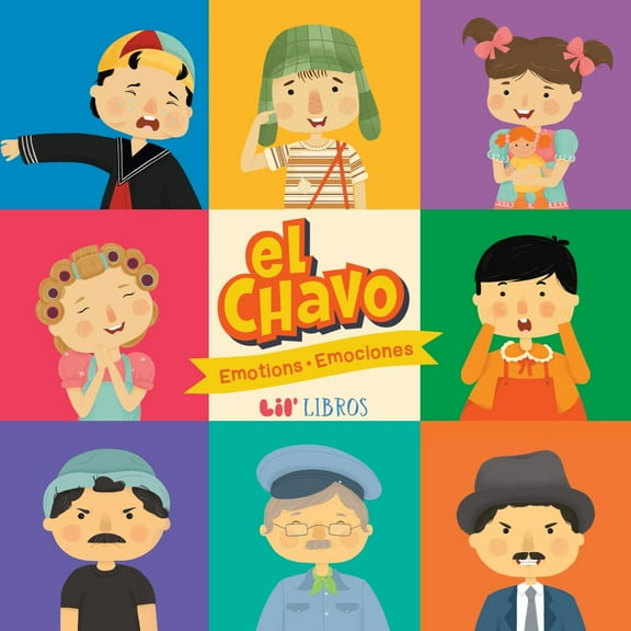 El Chavo: Emotions / Emociones (Board Book)