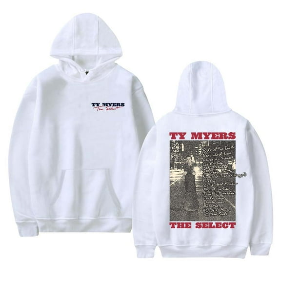 Ty Myers Merch The Select Tour 2025 Hoodie Unisex Casual Long Sleeve Sweatshirt Fashion Pullover