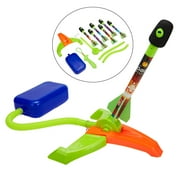 Rocket Launchers for Kids, Outdoor Rocket Launchers Toys with 6 Foam Rockets and Air Rocket Launcher for Kids Ages 5+