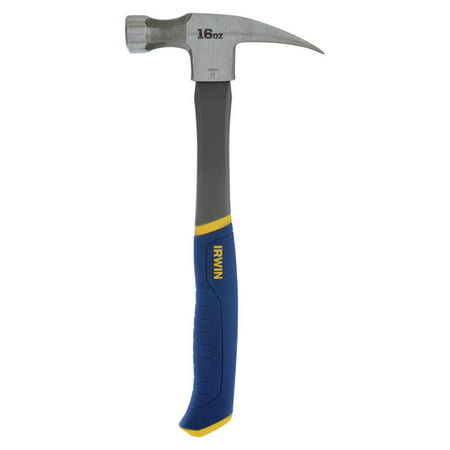 Irwin 1954889 16-Oz Smoothed Face Steel Framing Hammer