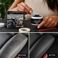 thumbnail image 6 of ZENVIVE Black Leather Recoloring Balm, Leather Color Restorer Conditioner with Tools, Leather Repair Kits for Vinyl Furniture, Sofa, Car Seats, Shoes - Repair Color on Faded & Scratched, 50ml, 6 of 6