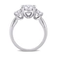 thumbnail image 4 of Everly Women's Moissanite 10K White Gold Engagement Ring, 4 of 7