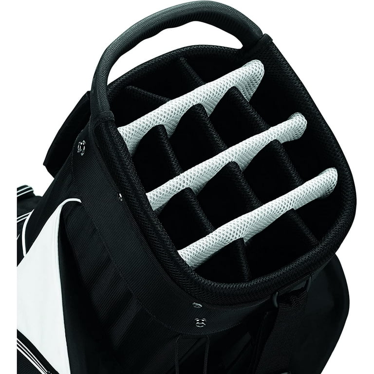 TAYLORMADE GOLF 2017 5.0 CART BAG MENS -BLACK/WHITE NEW - Walmart.com