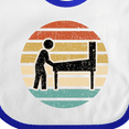 thumbnail image 4 of Inktastic Pinball Retro Arcade Game Boys or Girls Baby Bib, 4 of 4