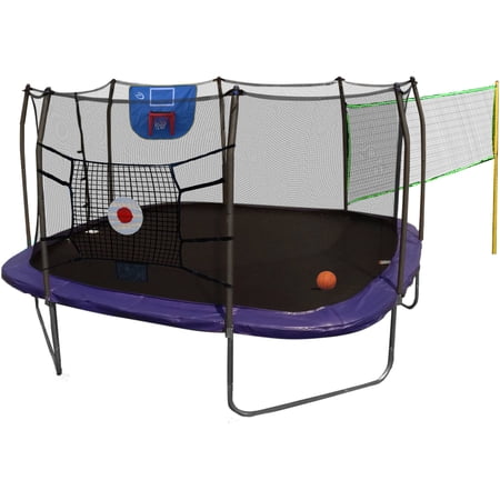 Skywalker Trampolines Square Sports Arena 13  Trampoline  Blue (Box 2 of 2) [47328203]