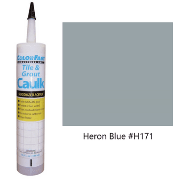 ColorFast Latex Colored Caulk - Hydroment Color Line: Heron Blue Unsanded