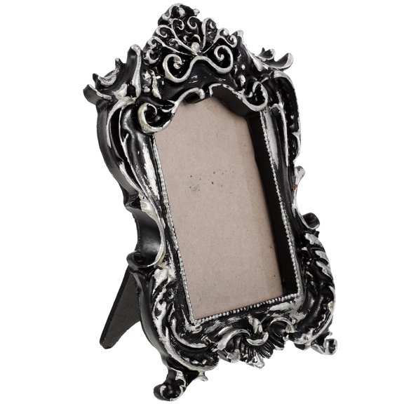 WRITWAA Retro European Style Light Brown Picture Frame Decorative Resin Holder