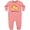 Mauve, variant on I Love My Mommom Baby Fleece Romper