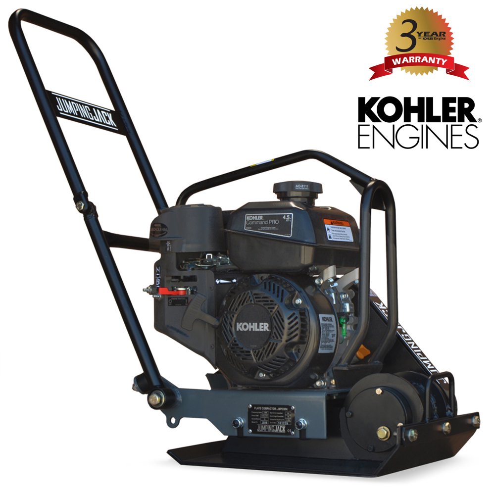 JUMPING JACK 4.5 HP Kohler Vibratory Plate Compactor Tamper for Dirt