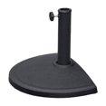 thumbnail image 1 of International Caravan YF-BB012-BK Porte-Parapluie Demi-Rond en Résine Composée, Noir, 1 of 1