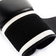 UFC Compact Bag Gloves - L/XL, White/Black - Heavy Bag Training Gloves for Boxing & Mixed Martial Arts, with Form-Fit Ergonomic Hand Compartment