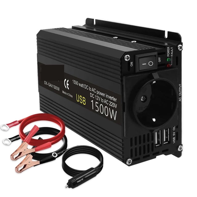 Modified Sine Wave Micro Car Inverter 12V 220 Sine Wave 12V To 5V Converter AC Voltage With Dual USB Charger For Phone Tablet Notebook ,Safety