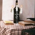 thumbnail image 2 of Clear Glass Candle Holder Romantic Tabletop Decorative Candlestick Holder for Pillar Candles, 2 of 3