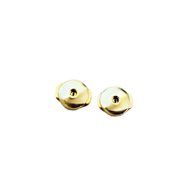 fastboy 1 Pair Earring Back Earrings Stopper DIY Crafts Jewelry Ear Stud Making Finding Homemade Professional Gold