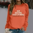 thumbnail image 2 of Women Crew Neck Pullover Womens Oversized Sweatshirt Zip up Women's Crewneck Casual Canned Food Festival Printed Sweatshirt S, 2 of 4