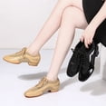 thumbnail image 2 of zapatos de baile latino para mujer a la moda, suela suave, zapatos profesionales de Jazz Tango para bailar, zapatillas de interior para mujer, salón de baile, 2 of 5