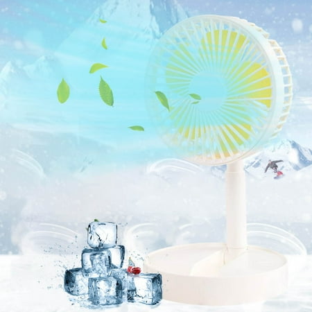 

Gogusuu Fan for Bedroom，Small Fan，Fans that Blow Cold Air Clearance Sales Today Deals Prime Battery Operated Portable Foldable Standing Fan Rechargeable USB Personal Floor Fan With Adjustment Height