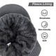 thumbnail image 4 of Gorro de punto elástico y cálido con protección para las orejas para otoño e invierno, color negro, con forro polar incluido, 4 of 5