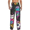 thumbnail image 6 of Cauagu Cat Icecream Mens Pajama Pants Sleep & Lounge Pants,PJ Bottoms with Pockets-Medium, 6 of 7