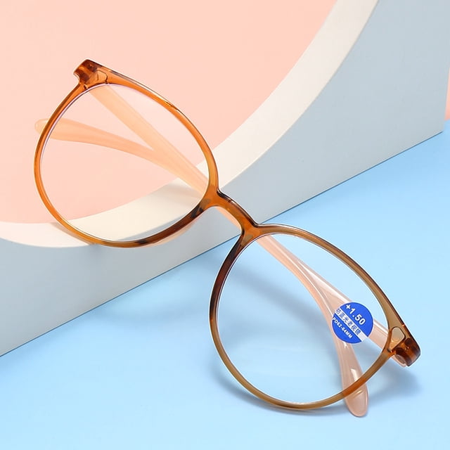 Gafas de lectura ultraligeras anti-luz azul para mujer Pantalla joven HD Marco grande Espejo antiguo Espejo antiguo antifatiga