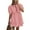 Light Pink, variant on PRETTYGARDEN Womens 2025 Summer Casual Short Sleeve Dresses A Line Bow Tie Front Babydoll Loose Cute Mini Dress with Pockets