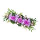 thumbnail image 3 of Archivo de la boda Arreglos de flores, decoraciones de guirnaldas de adornos rústicos, botín de flores artificiales para la boda en el hogar de morado oscuro, 3 of 8
